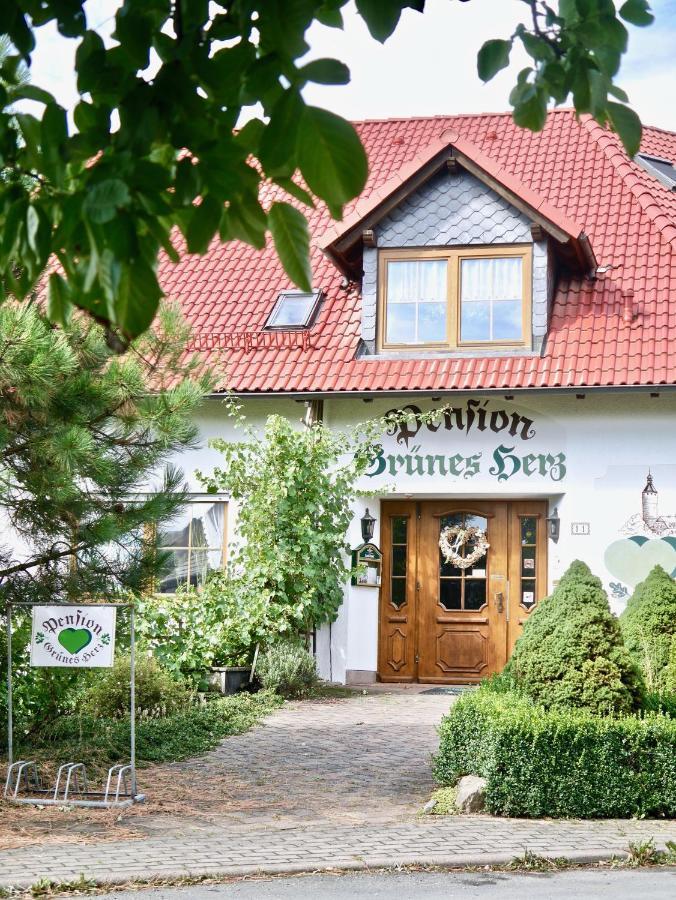 Pension Gruenes Herz Tonndorf エクステリア 写真